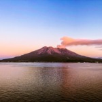 桜島 夕焼け